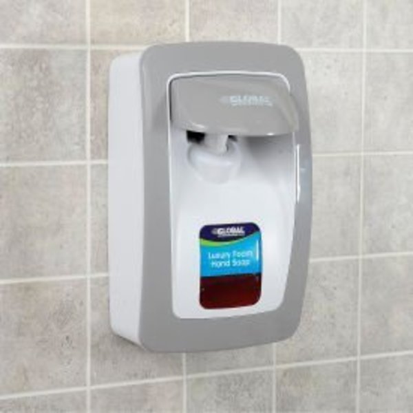 Global Equipment Hand Soap Starter Kit W/ FREE Dispenser - White/Gray 640810